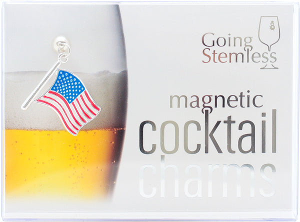 American Flag Charm