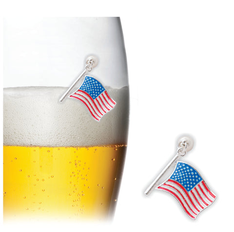 American Flag Charm